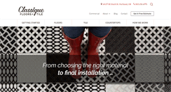 Desktop Screenshot of classiquefloors.com
